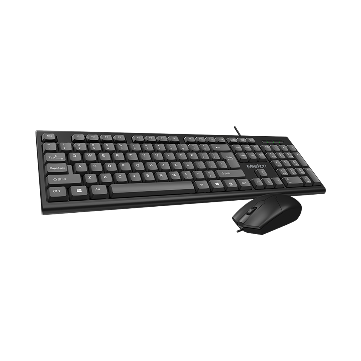 Combo Kit Teclado Y Mouse Usb Cableado Para Pc Computadora