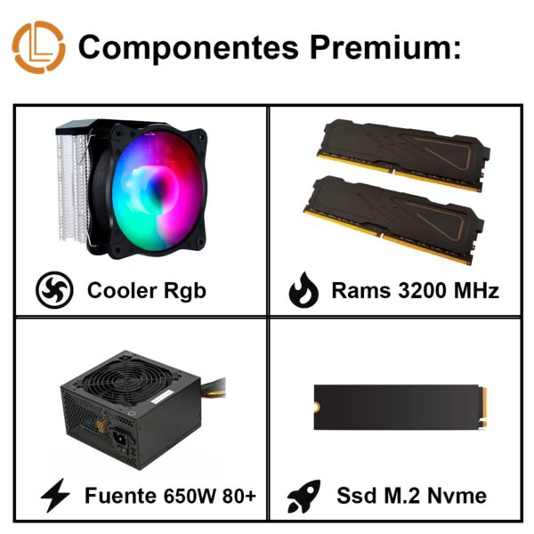 Copia - BOM - PC i3 10100F - 16GB - M2 512GB - GTX 1050TI SUPER - ROSA