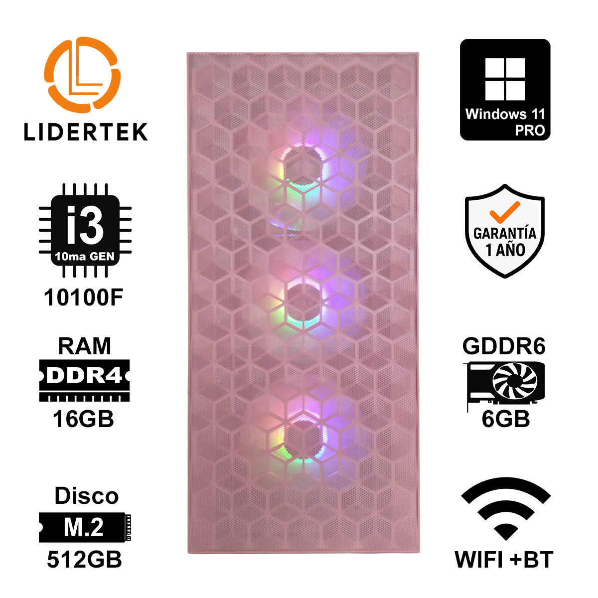 Copia - BOM - PC i5 10100F - 16GB - M2 512GB - GTX 1660 SUPER - ROSA