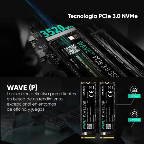 DISCO M2 NVME 1TB - 3.0 WAVE - HIKSEMI