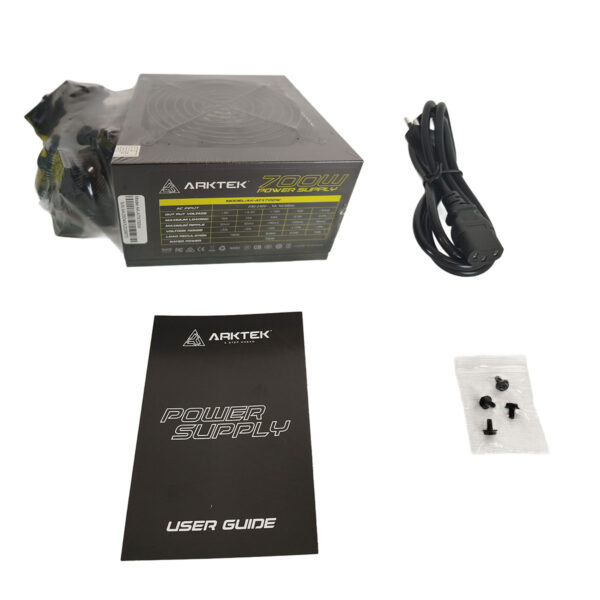 FUENTE PC ATX 700W REALES - ARKTEK