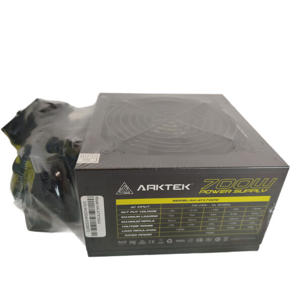 FUENTE PC ATX 700W REALES - ARKTEK