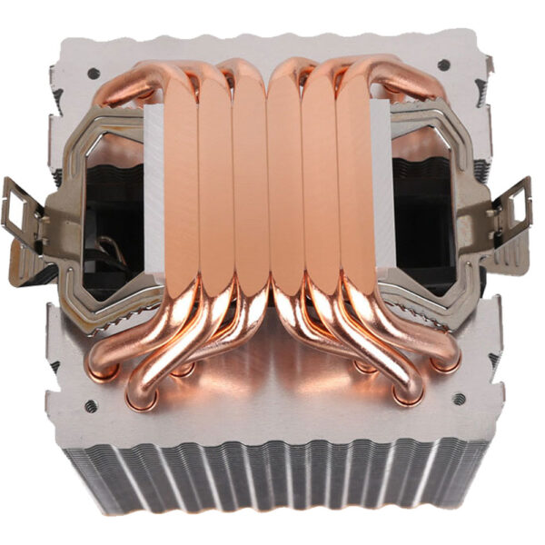 Fan Cooler Procesador Frostwind 2 Fan Rgb 6 Pipes Intel Amd