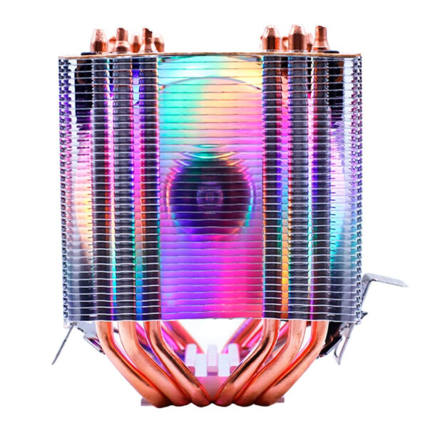 Fan Cooler Procesador Frostwind 2 Fan Rgb 6 Pipes Intel Amd