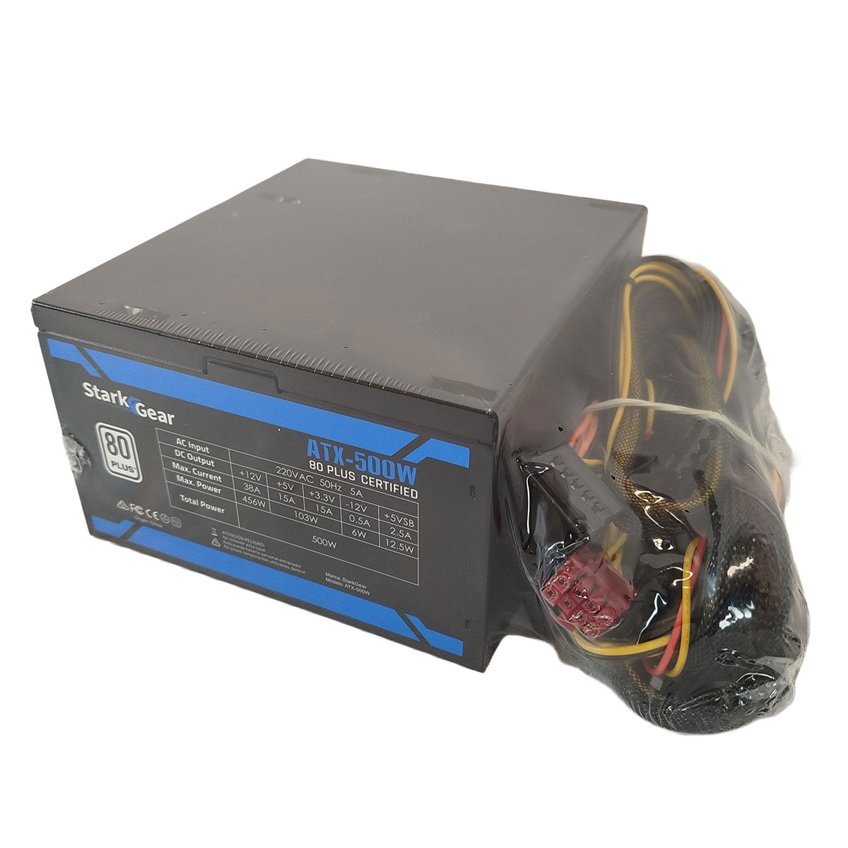 Fuente de Poder Starkgear para Pc Atx 500w 80+ White