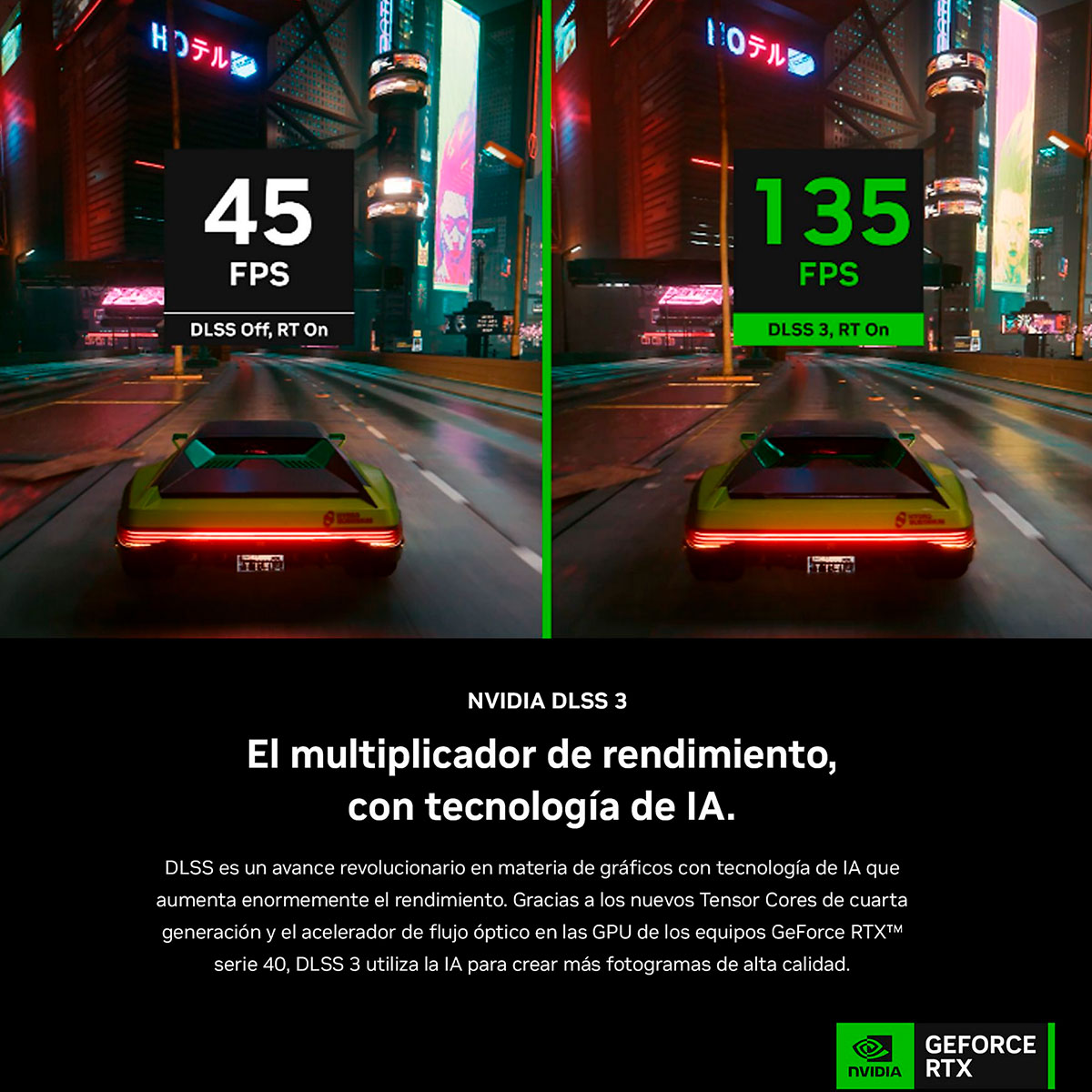 GRAFICA RTX4060 - GIGABYTE GAMING OC - 8GB DDR6 - x2 FAN - BLACK