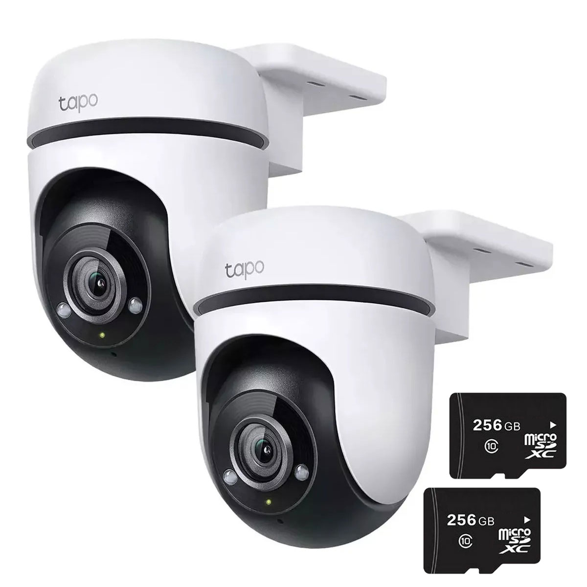 Kit 2 Cámaras Seguridad Tp-link Tapo C500 + Memoria 256gb