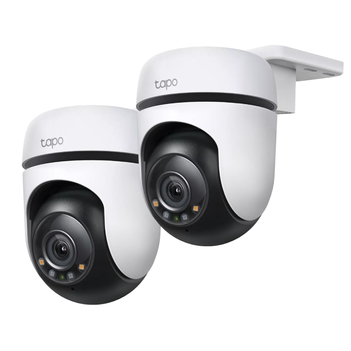 Kit x2 Cámaras Seguridad Exterior 2k 3mp Tapo C510 Grio 360