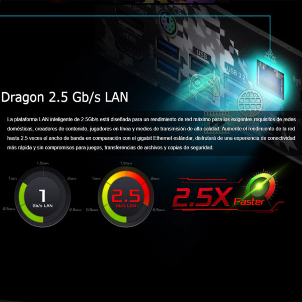 MOTHER ASROCK B550M - STEEL LEGEND - AM4 - 4 SLOT RAM
