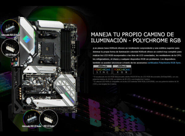 MOTHER ASROCK B550M - STEEL LEGEND - AM4 - 4 SLOT RAM