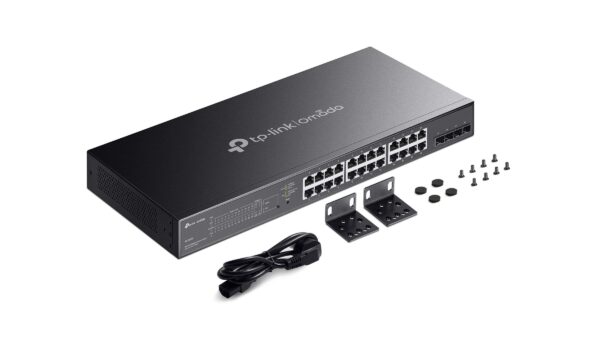 Switch Gigabit 24 Puertos Poe Tp-link Tl-Sg2428p Rackeable