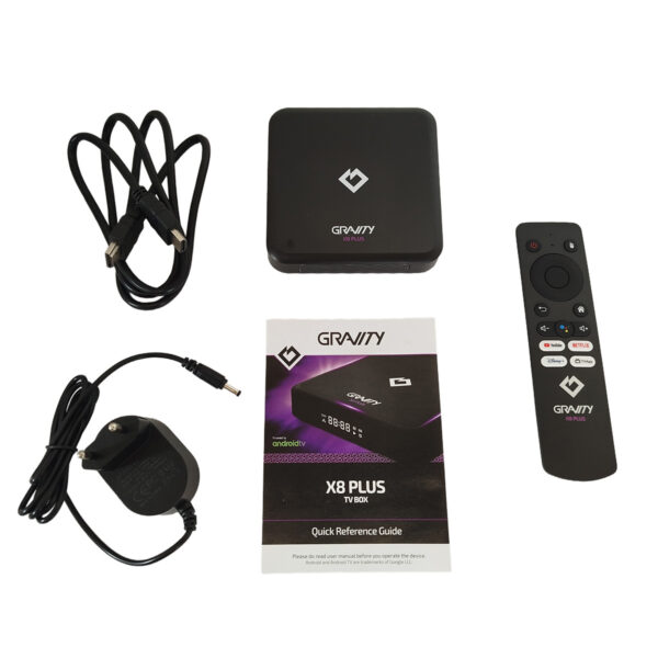 TV BOX X8 PLUS - 4GB / 32GB - ANDROID 12