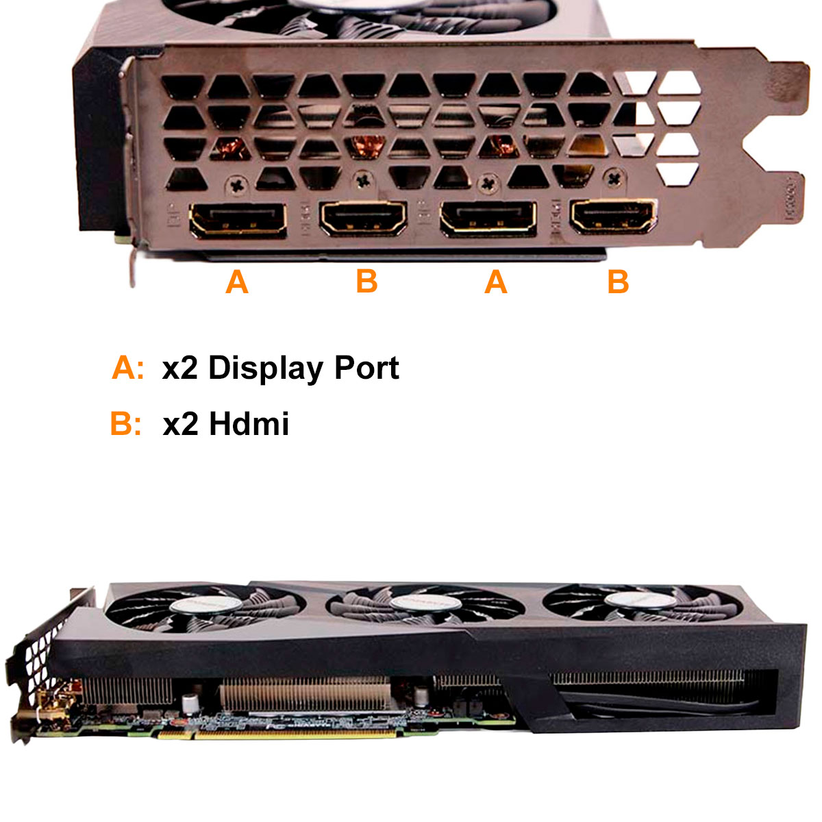 Tarjeta Grafica Gigabyte RTX 3060 12Gb Gaming Oc Rgb 3 Fanes