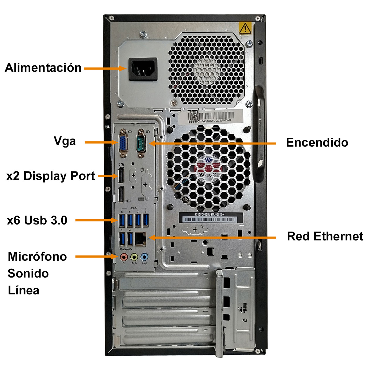 Torre Pc Escritorio Intel Core I5 32gb Ssd 256gb Win11 Wifi
