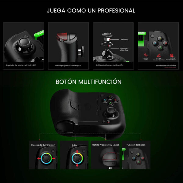 Joystick GameSir X4 Aileron Xbox negro