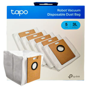 Kit x5 Bolsas de Polvo Aspiradora Tapo Rv20 Rv30 Max Plus