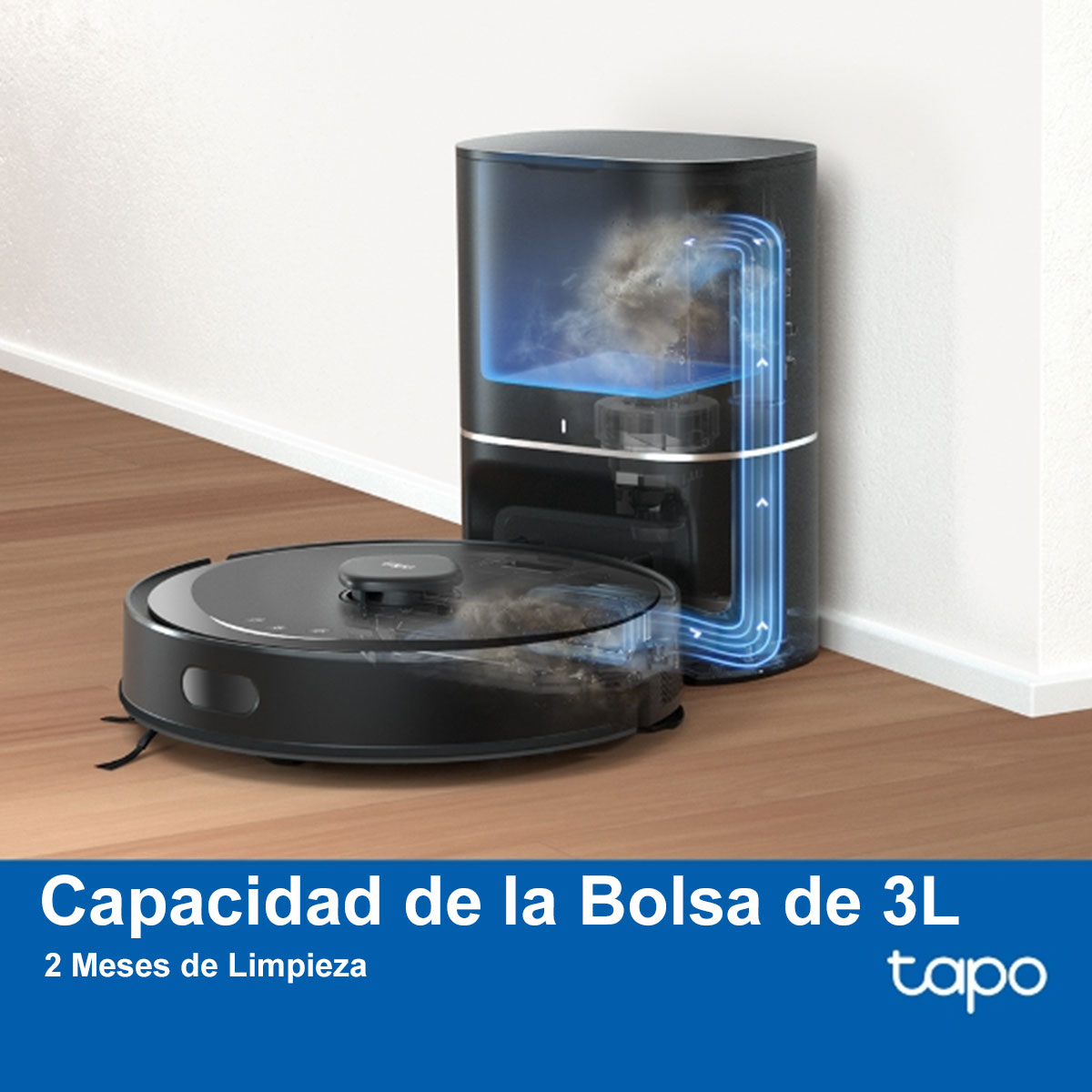 Kit x5 Bolsas de Polvo Aspiradora Tapo Rv20 Rv30 Max Plus