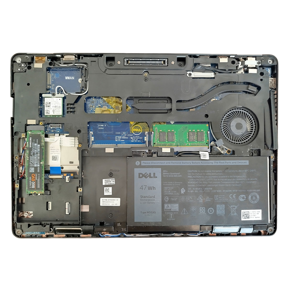 Laptop Notebook Dell 5470 Core I5 16gb Ram Ssd 512Gb Win11