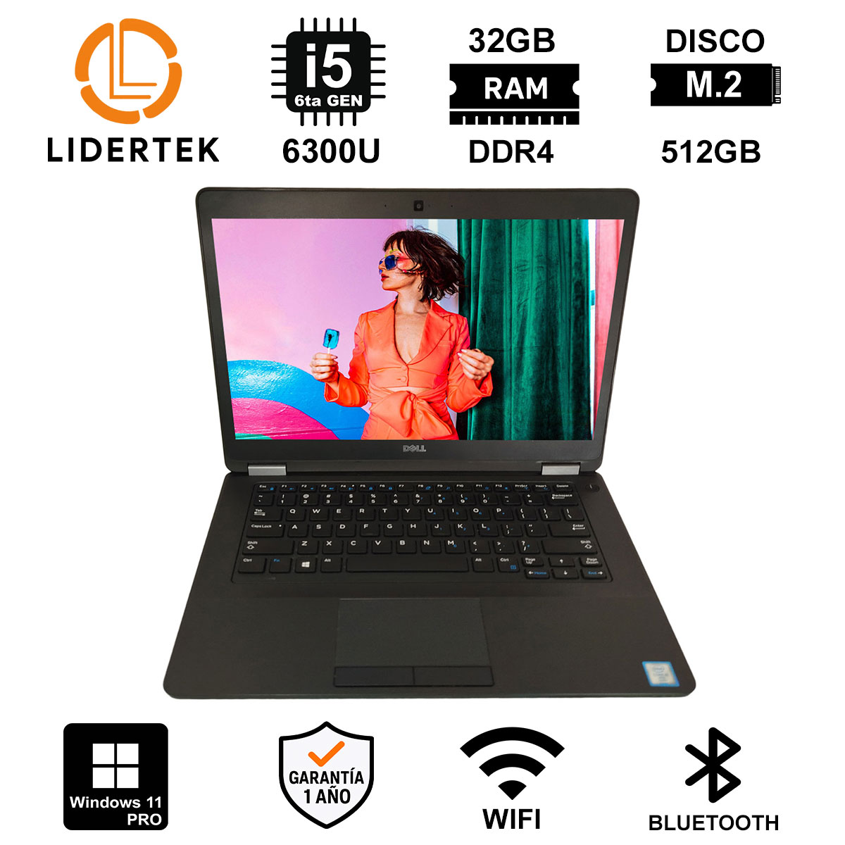 Laptop Notebook Intel Core I5 32gb Ram Ssd 480gb Win11 Pro