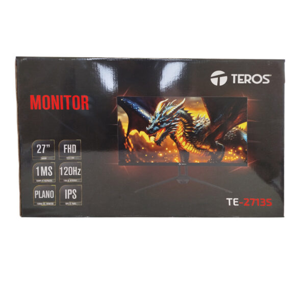 MONITOR 27" | TEROS TE-2713| FHD | 120HZ - 1ms | HDMI DP