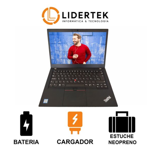 NOTEBOOK I5-8365U - 16GB / 256GB SSD - 14" - LENOVO T490