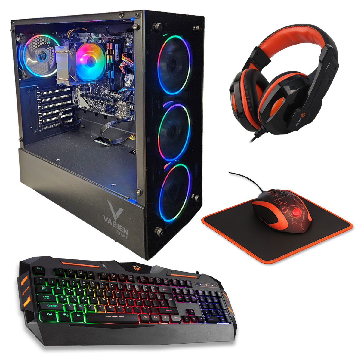 Pc Gamer Ryzen 3 | Jugá, Estudiá | 16gb + 512gb + Accesorios