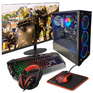 Pc Torre Gamer Ryzen 7 32gb Ram - Ssd 480gb + Combo Monitor