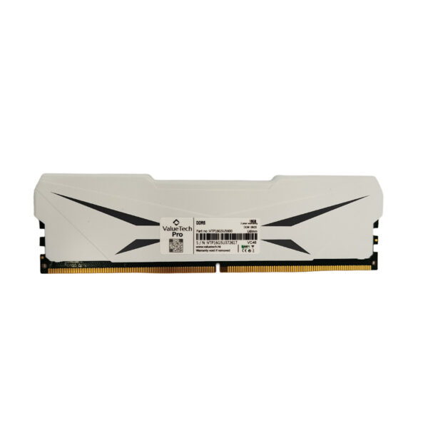 RAM PC DDR5 16GB 5600MTS - DISIPADA - WHITE - VALUETECH