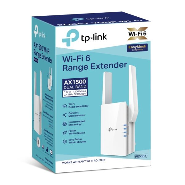 Router Wifi 6 Tp-link Ax12 Gigabit Dual Band 1500 Mbps