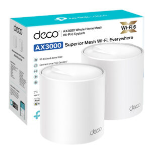 Sistema Wifi Mesh Tplink Deco X50 Gigabit Wifi 6 Exterior x2