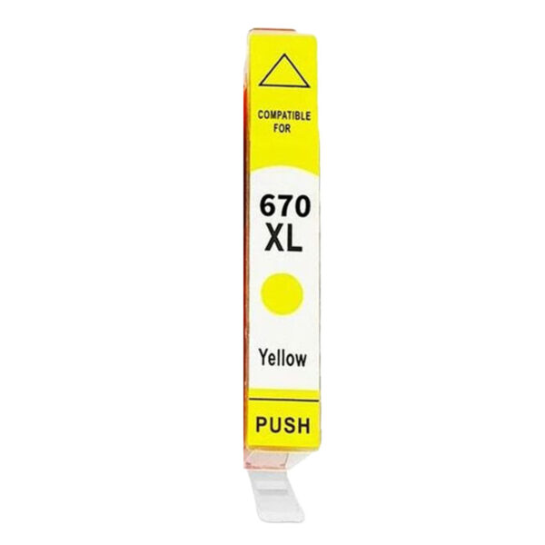 CARTUCHO COMPATIBLE HP 670XL - YELLOW - T34