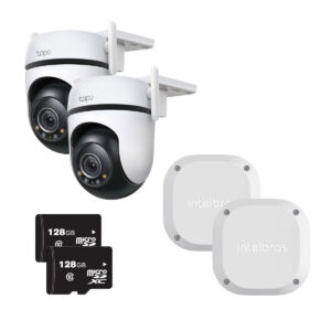 Cámara Exterior Tapo C520 128gb Kit x2 y Video Instalación