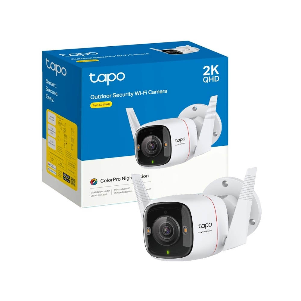 Cámara Seguridad Exterior Wi-fi Tapo C212 4mp Visión Noche