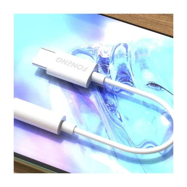 Cable Adaptador de Audio Tipo C a 3.5 mm Hembra
