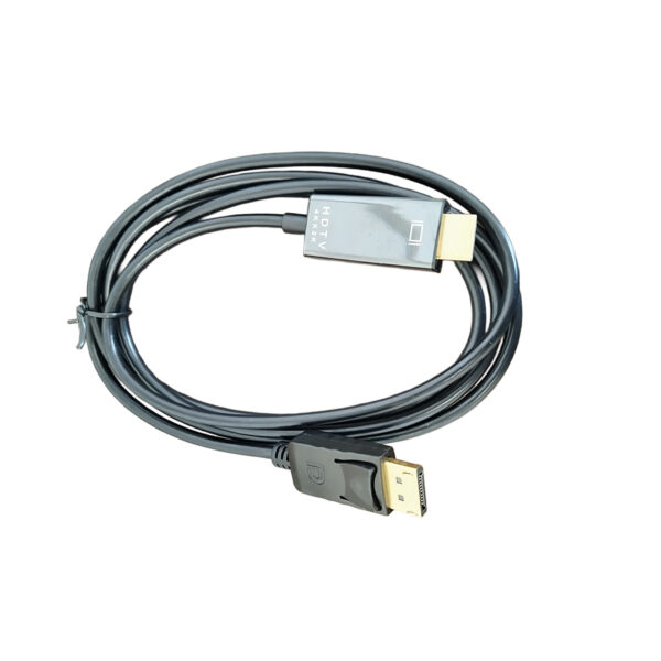 Cable Display Port 1.4 Resolución de Vídeo 4K Negro 1.8 m
