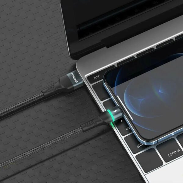 Cable Usb Rgb Foneng X79 Para Iphone - 1 Metro Carga Rapida