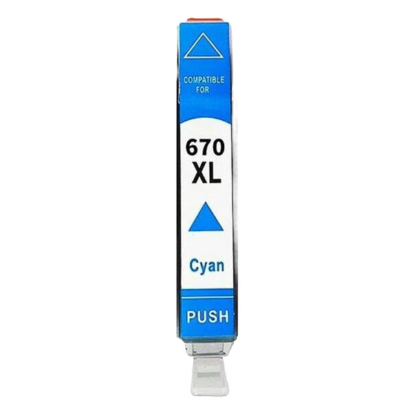 Cartucho Compatible Para Hp 670xl Desk-jet 3525 4615 Cyan