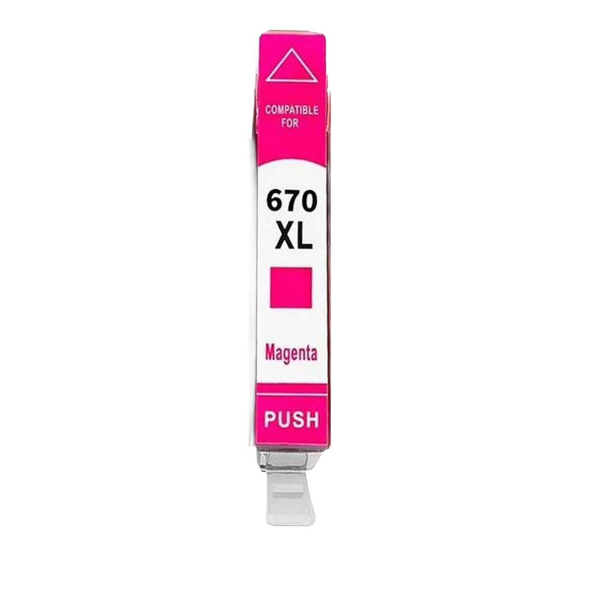 Cartucho Compatible Para Hp 670xl Desk-jet 3525 4615 Magenta