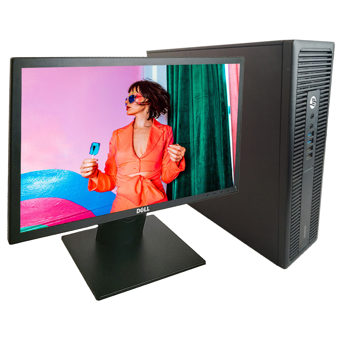 Copia - BOM - DESKTOP AMD A6-8570 - 8GB / 256GB SSD + MONITOR - HP 705 G3