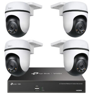 Copia - BOM - Kit de Seguridad Nvr Tp-Link Vigi + 4 Camaras IP Fhd 360°
