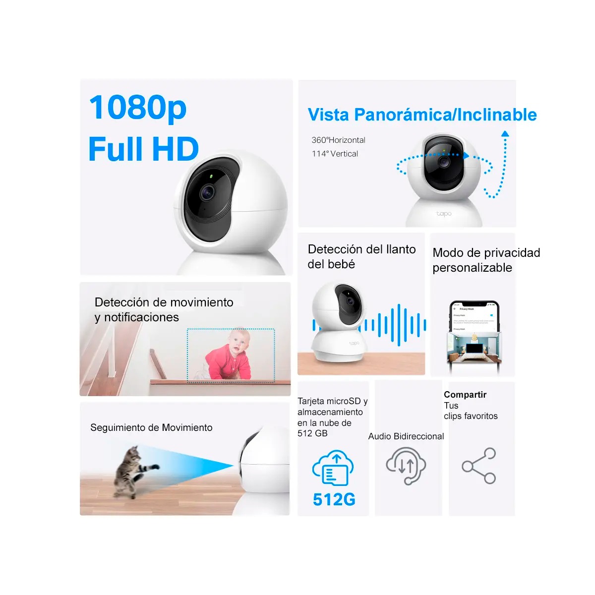 Copia - BOM - Kit de Seguridad Nvr Tp-Link Vigi + 4 Camaras IP Fhd 360°