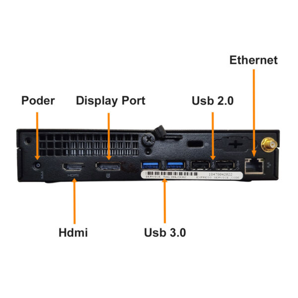 Copia - BOM - MINI PC i5-6600 - 16GB 256 SSD SATA - HP 600 G3