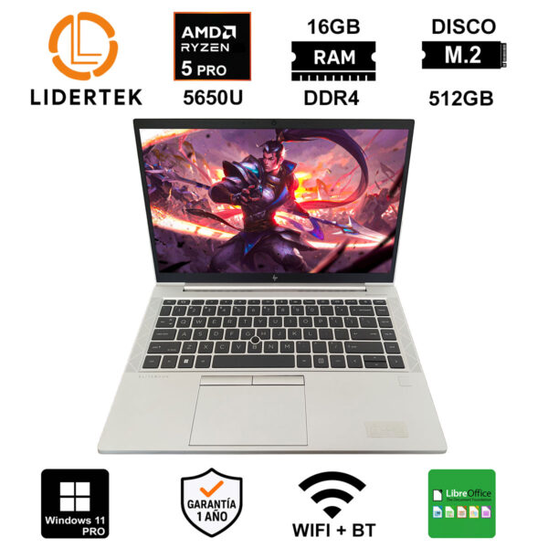 Copia - BOM - NOTEBOOK RYZEN 5 PRO 5650U - 16GB /256GB SSD - 14" - HP 845 G8