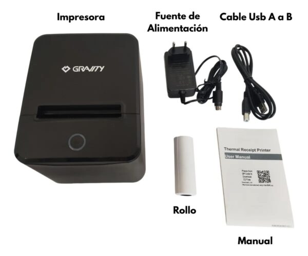 Copia - BOM - PC Completa + Impresora Térmica - DESKTOP AMD A6-8570 - 8GB DDR4 / 256GB SSD - HP 705 G3