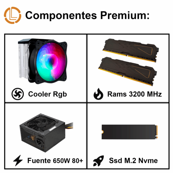 Copia - BOM - PC i5 14400F - 32GB - 1TB M2 - RTX 4060 8GB