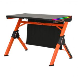 Escritorio Gamer Meetion Mt-dsk20 Metalico Luz Led Rbg