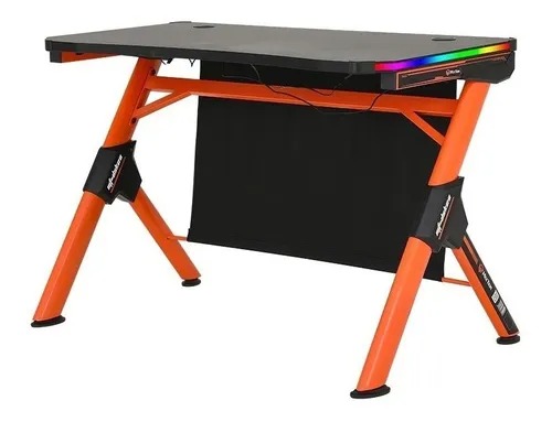 Escritorio Gamer Meetion Mt-dsk20 Metalico Luz Led Rbg