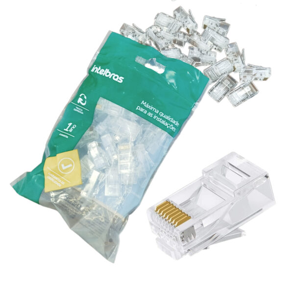 FICHA RJ45 CAT6 INTELBRAS - x50