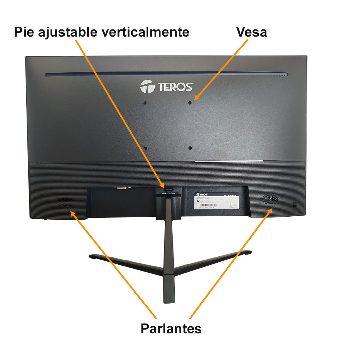 MONITOR 22" | TEROS TE-2128S | FHD | 100HZ - 1ms | HDMI VGA