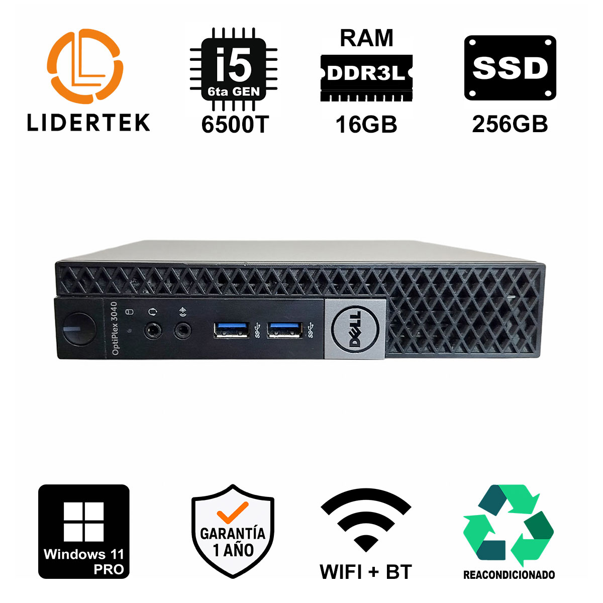 Mini Pc Completa Intel i5 16Gb Ram Ssd 256gb Windows 11 Pro